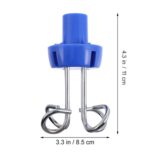 Medical IV Pole Hook Wall Mount Clothes Mounted Holder Stainless Steel Infusion Rack Vertical