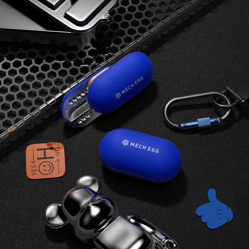 fidget toys Push-and-slide stress-relieving metal toy, Mech Egg, EDC, ADHD tool, adult stress-relieving toy, kids' gift