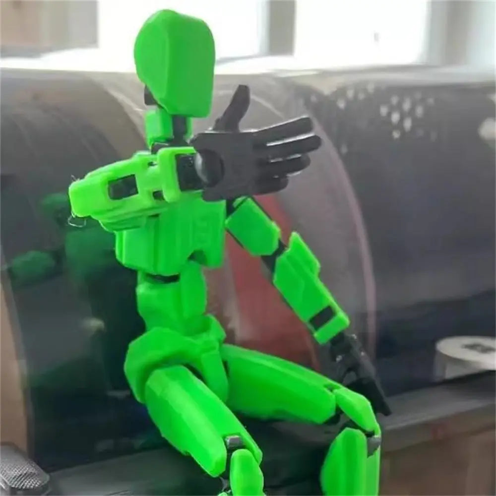 Figures Toys Movable Robot Multi-Jointed Dummy 13 3D Printed Mannequin Action Figure Model Doll Shapeshift Robot Collection Toy