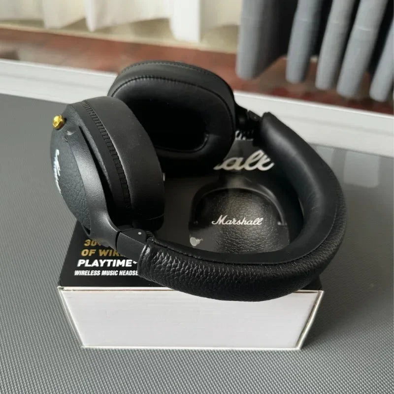 MONITOR II Wireless Bluetooth Headphones Classic Earphones Deep Bass Foldable Pop Rock Retro Music Microphone Headset