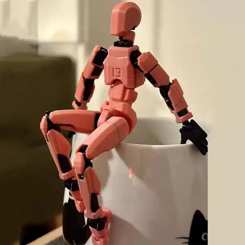 14cm Artist Art Painting Anime Figure Sketch Draw Male Female Movable Body Chan Joint Action Figure Toy Model Draw Mannequin