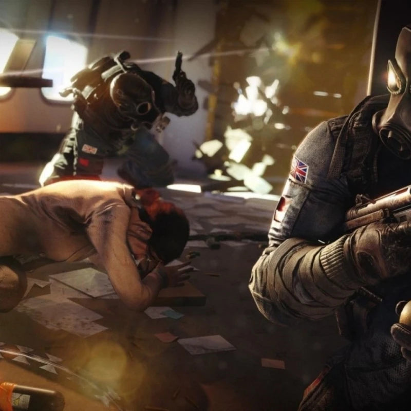 Sony Playstatio4 PS4 Genuine Second Hand Game CD Rainbow Six Seige Storefront Intro Trailer PS4 SONY Playstatio4 Game Deals Card