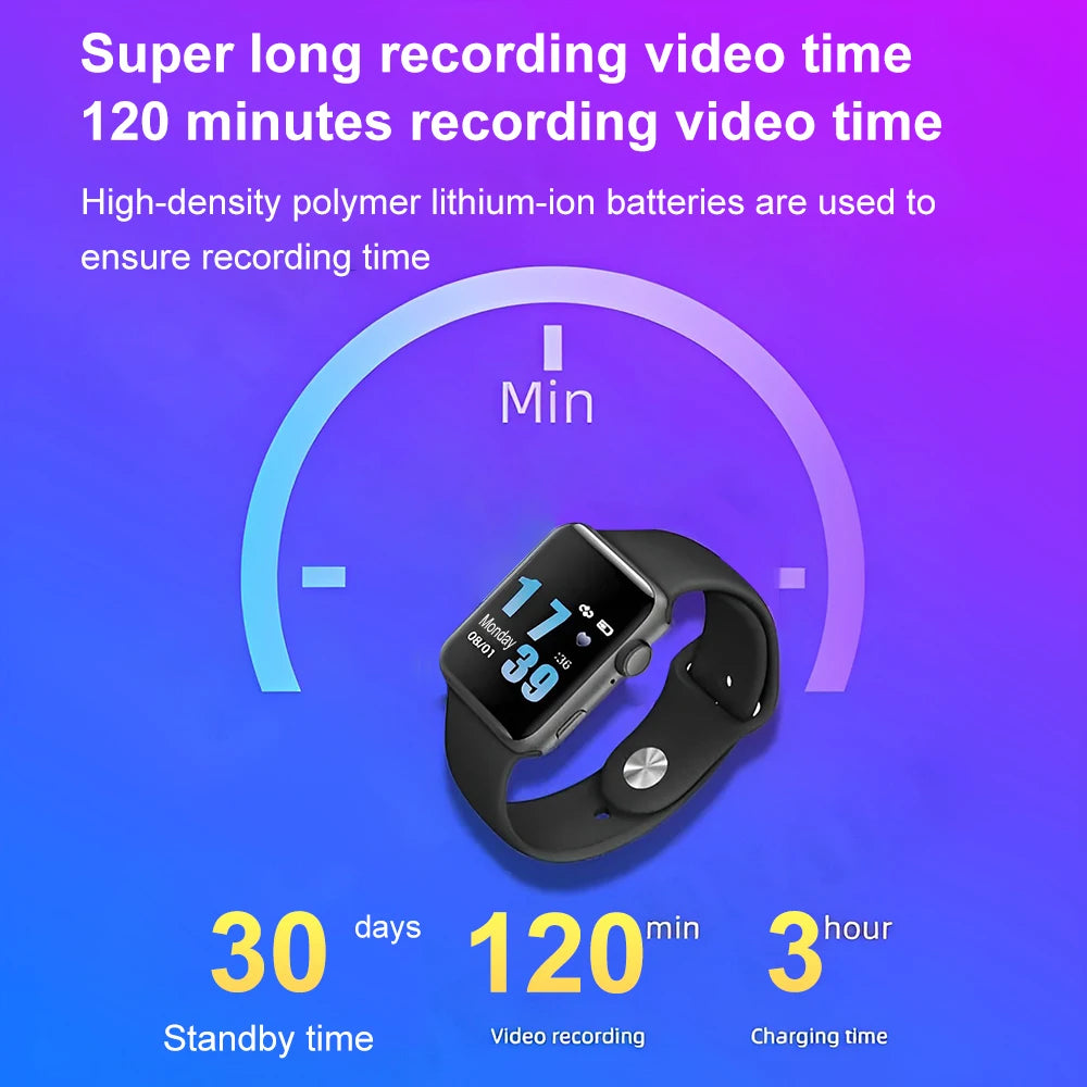 Mini 1080P HD DV Professional Video Recorder Bracelet Dictaphone Small Body Camera Sports DVR Wristband Camcorder