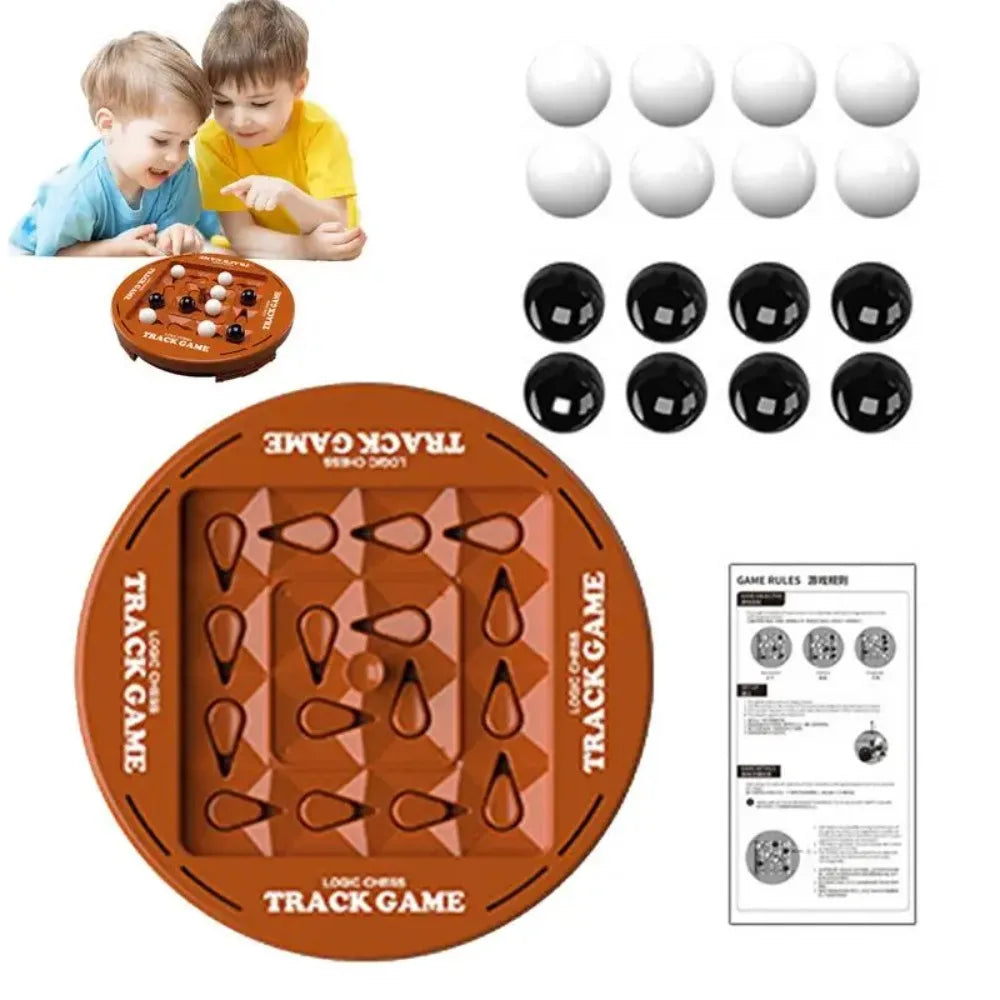 New 2 Player Board Games Educational Strategy Portable Orbit Logic Board Game Othello Family Game Party