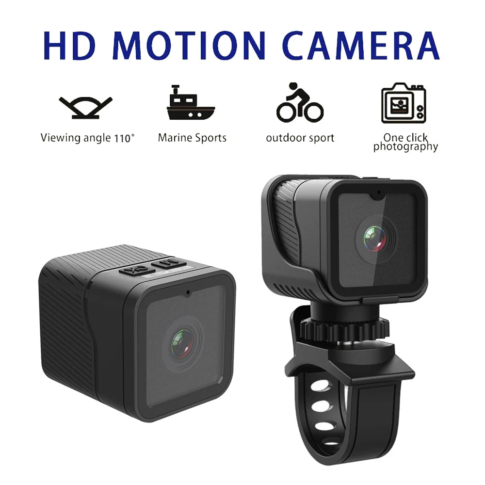 1080P HD WiFi Sports Camera Mini Waterproof Camcorders Motorcycle Bicycle Driving Recorder Motion DV Law Enforcement Instrument