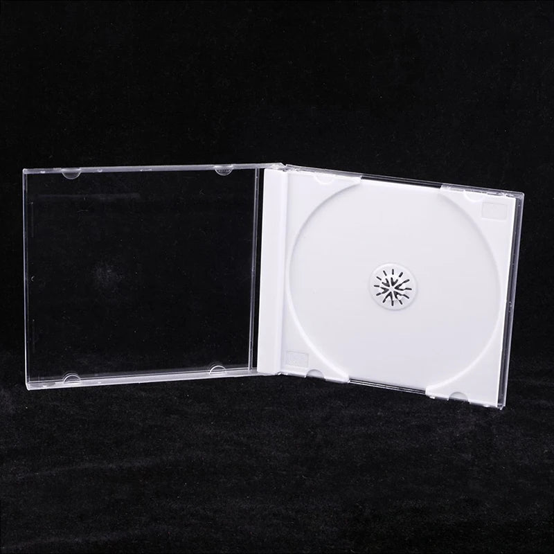 High Quality Transparent Bottom CD Box Empty CD Case PP Plastic CD Case CD Case Capacity 1-2 Discs