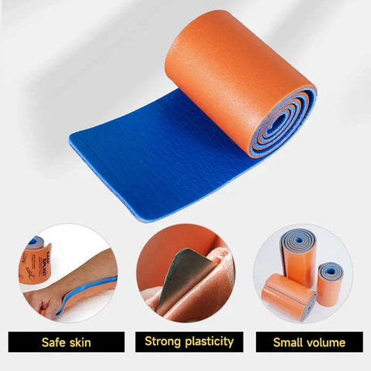 Medical Survival Rolling Splint Bandage Roll Pets Emergency First Aid Fracture Splint Leg Wrist Fixed Fracture Rescue Protection