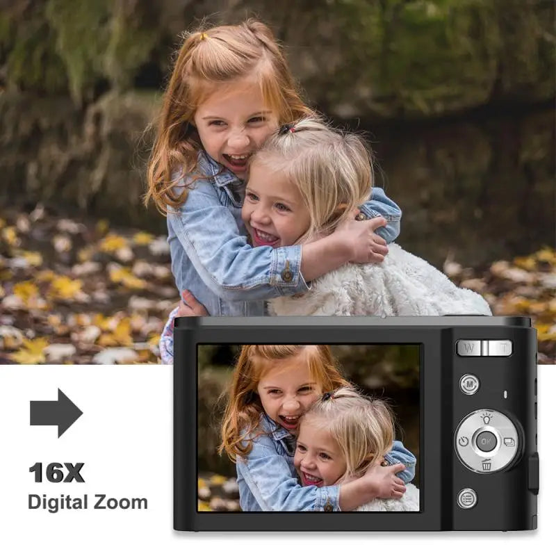 44Million Pixel Hd Digital Camera 2.8 Inch Lcd Screen 16X Digital Zoom Periscope Lens Support Video Auto Focus Camera For Gift