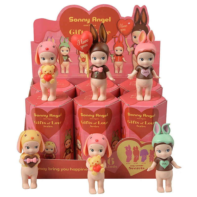 1/2Piece Sonny Angel Blind Box Birthday Gift Collection Anime Figure Toys for Adult Kids Model Doll Birthday Gifts