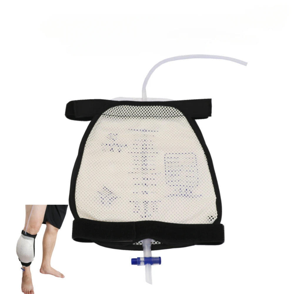 Adjustable Urine Drainage Bag Holder Fixed Old Man Urination Big Capacity Waterproof Breathable Elder Urination leg Drainage Bag