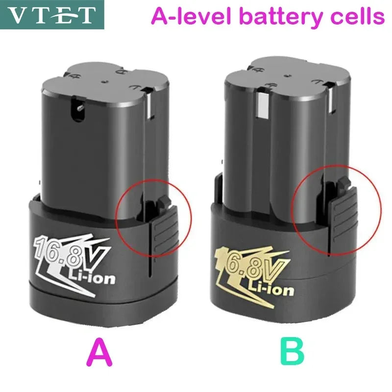 New16.8V 4800mAh Universal Rechargeable Lithium Battery For Power Tools Electric Screwdriver Electric drill Li-ion Battery 18650
