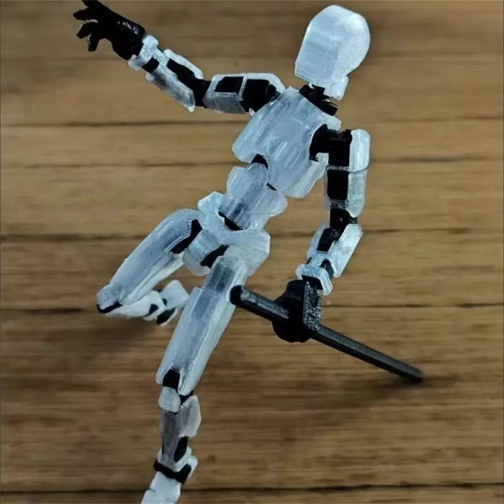 Figures Toys Movable Robot Multi-Jointed Dummy 13 3D Printed Mannequin Action Figure Model Doll Shapeshift Robot Collection Toy