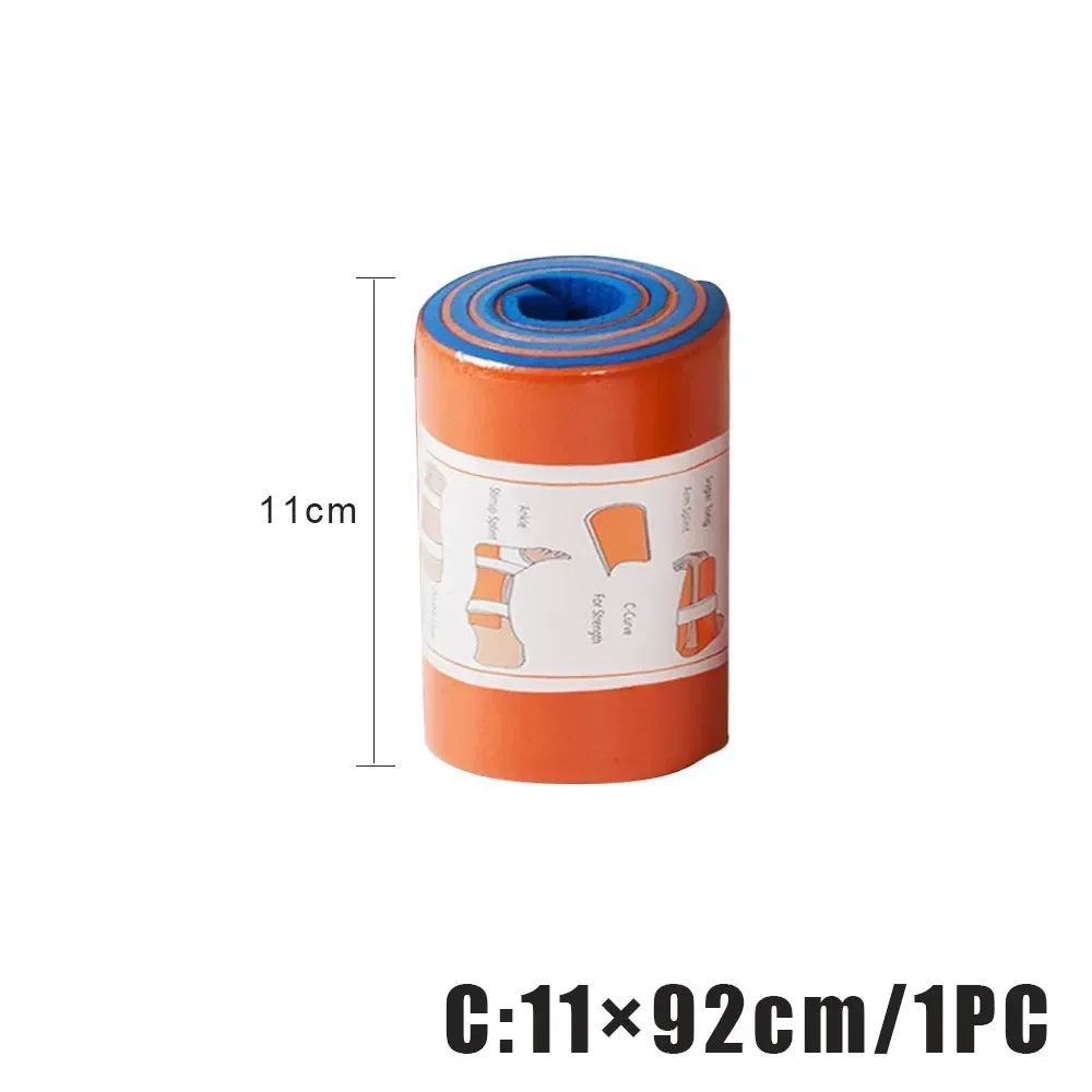 Medical Survival Rolling Splint Bandage Roll Pets Emergency First Aid Fracture Splint Leg Wrist Fixed Fracture Rescue Protection