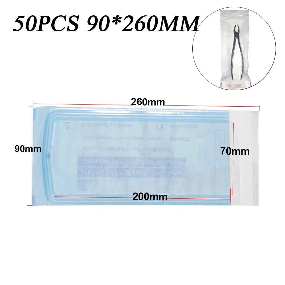 50/20/10PCS Self-sealing Sterilization Pouches Bags Disposable Medical-grade Disinfection Bag Storage Bags Tattoo Accessories