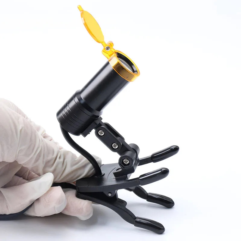 LED Light On Dental Loupes With Filter Portable Led Lamp Dentistry Surgery Surgical Light