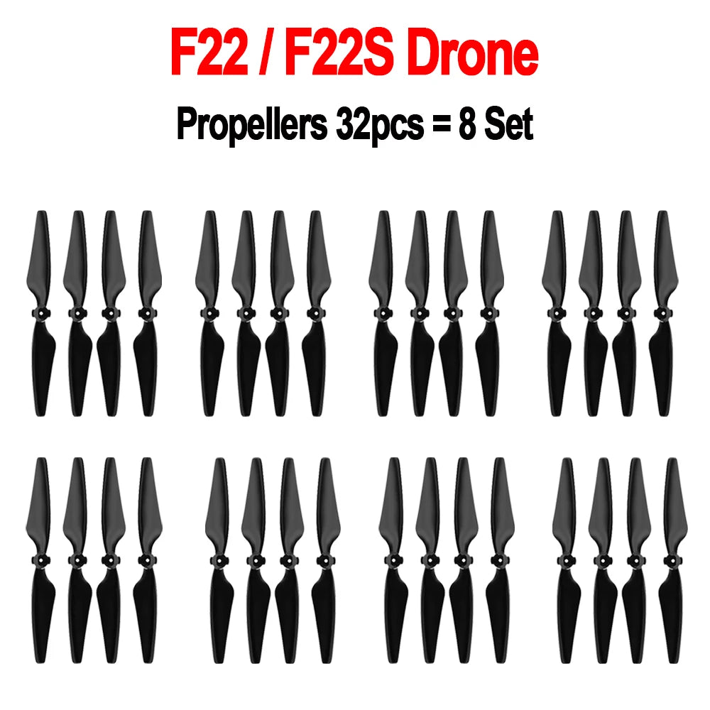 SJRC F22S Drone Propellers Accessories Parts F22 4K PRO Professional Dron Quick Disassembly Blades Spare F22 Maple Leaf