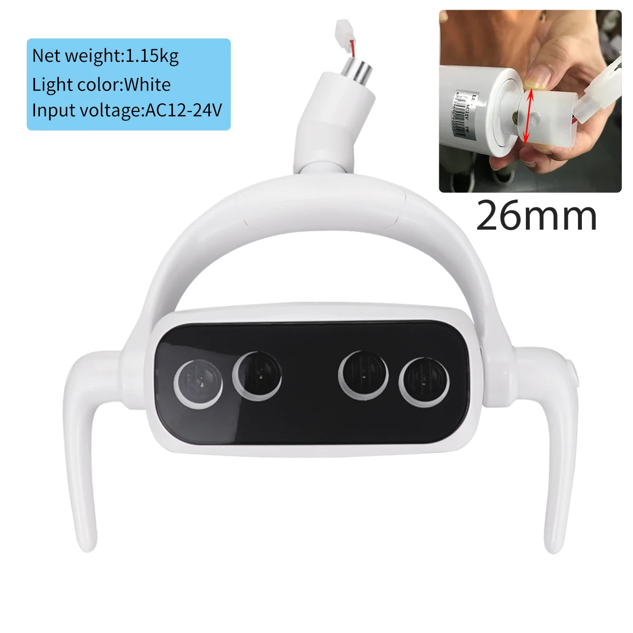 Dental Unit Lamp Led Lamp For Dentistry Chair Unit Surgical Lighting Shadowless Lamp Medical Tools For Oral Teeth