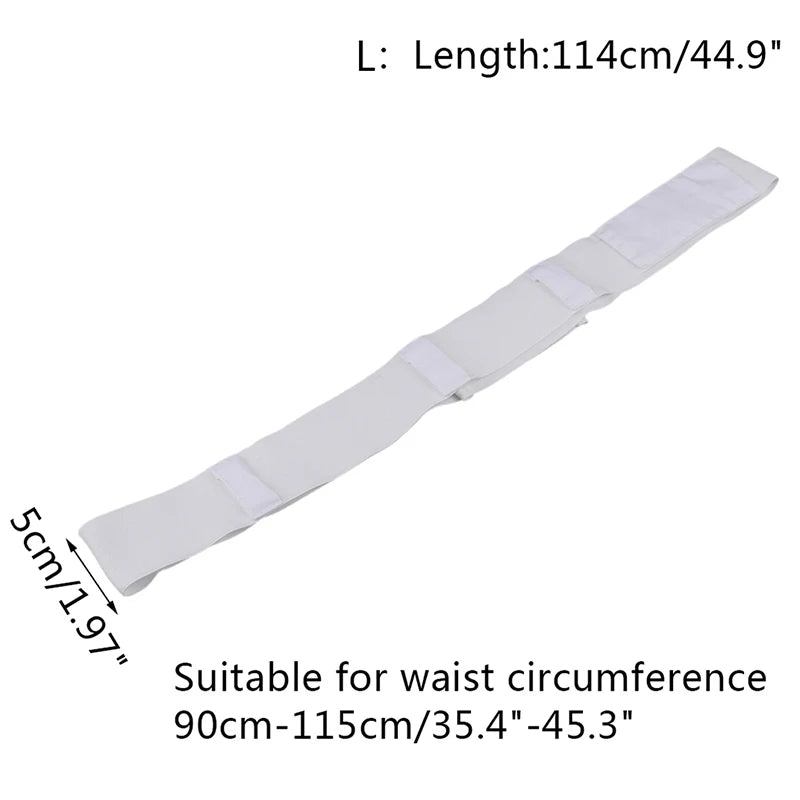 Peritoneal Dialysis Waist Belt Catheter Protector Adjustable Abdominal Belt Catheter Fixation Device Back Support Protector