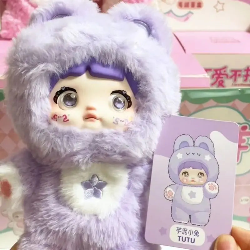 Blind Box Nommi Loveliness Never Ends Series Vinyl Mystery Box Cute Plush Doll Action Figure Bag Pack Pendant Surprise Toy Gift