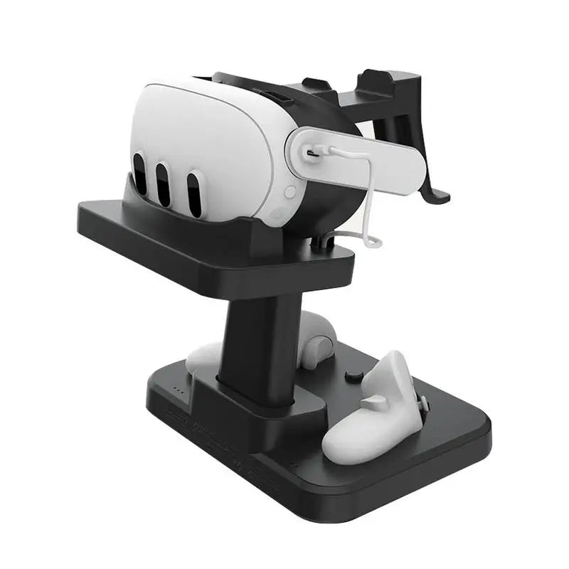 VR Head Strap Comfortable Sponge Headwear Charging Headset With Built-In 8000mAh Batteries For Meta-Ques-t 3 VR Accessories