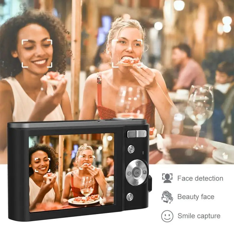 44Million Pixel Hd Digital Camera 2.8 Inch Lcd Screen 16X Digital Zoom Periscope Lens Support Video Auto Focus Camera For Gift