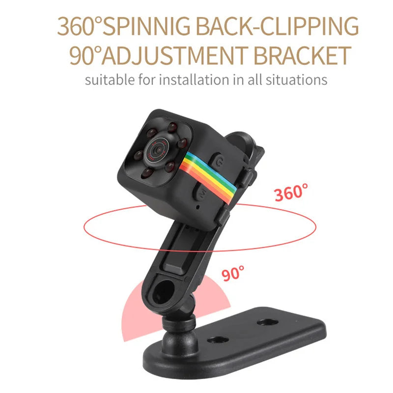 SQ11 Mini Wireless Camera HD 1080P Night Vision Camcorder Wide Angle Action DVR Micro Camera Sport DV Video Small Body Cameras