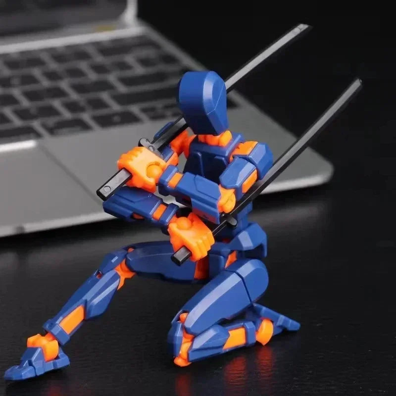 Titan 13 Action Figures T13 Figure 3D Printed Multi-Jointed Movable Lucky 13 Action Figure Nova 13 Action Figure Dummy