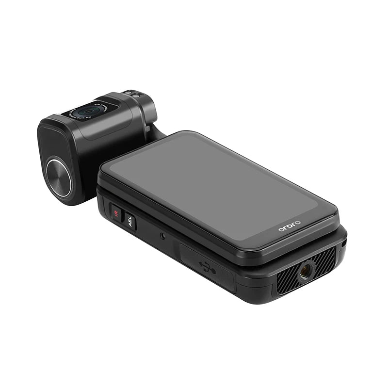 Ordro M3 Pocket Action Camera Digital Camcorder Palmcorder, 4k 60fps Wide Angle Shooting for YouTube Vlog, Live Streaming Camara