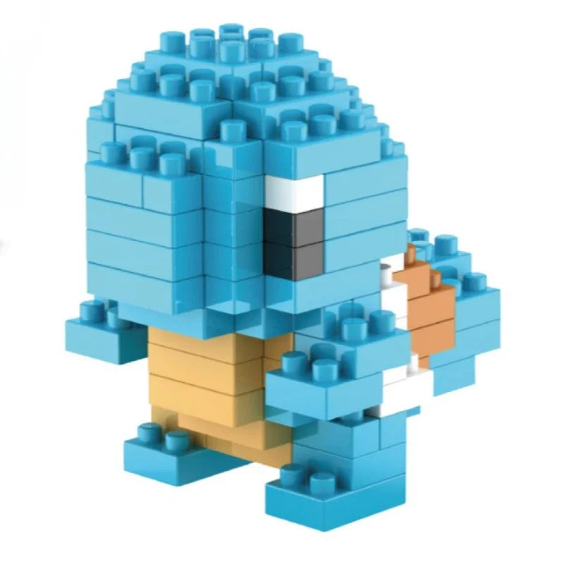 Pokemon Small Simple Building Blocks Pikachu anime figure Action Toys Graphics Diamond Mini Model Pocket Monster Collect Gift