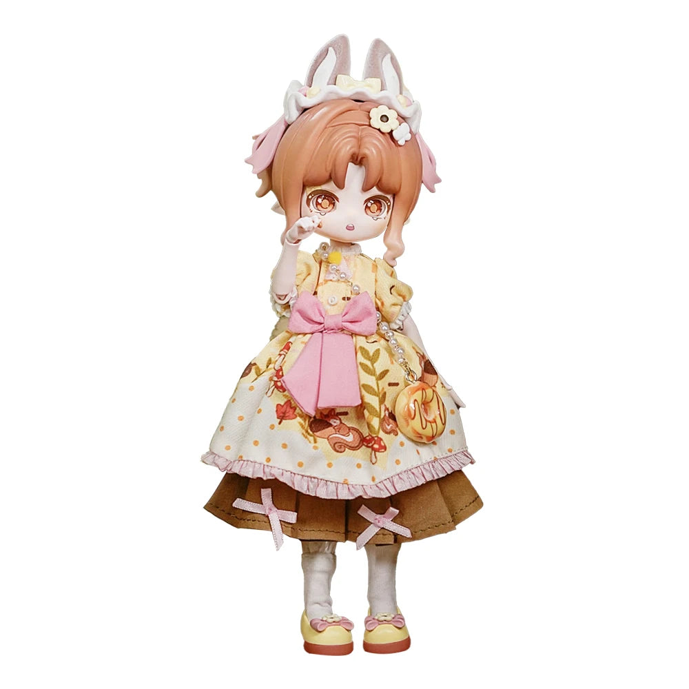New Come4free Miniy The Jungle Book Series Ob11 1/12 Bjd 20cm Movable joint doll Anime Figures Dolls Mystery Box Boy Girls Gifts