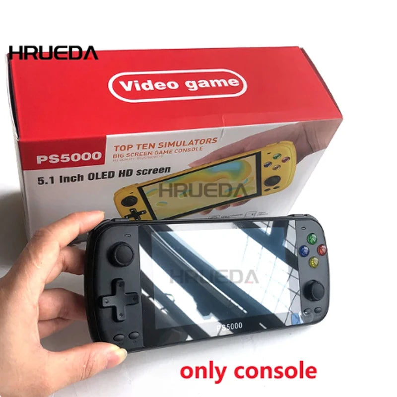 PS5000 Portable Handheld Game Console for PS1/MAME/MD/NES/SNES Video Gaming Modern Portable 5 inch 3000+ gaming console