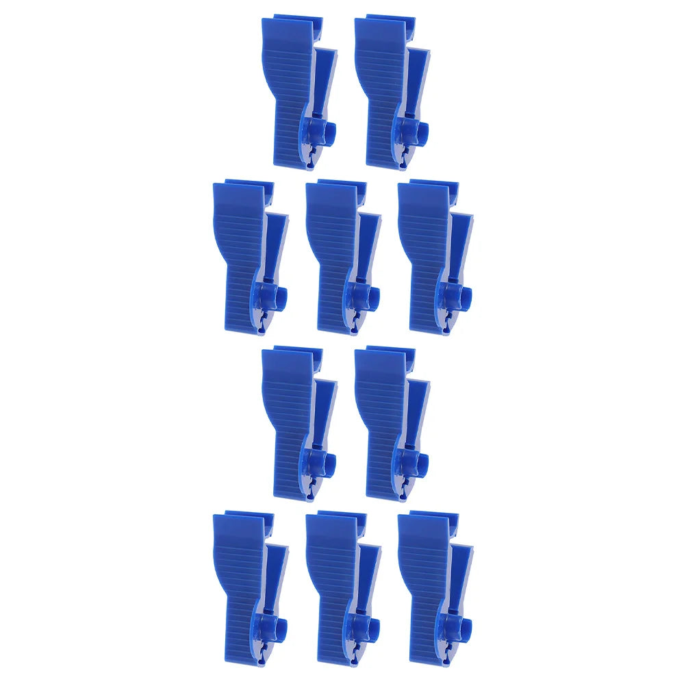 10 Pcs Dialysis Clip Peritoneal Accessories Tubing Clamps Accessory Supply Clips Supplies Bag Pipeline Fixator