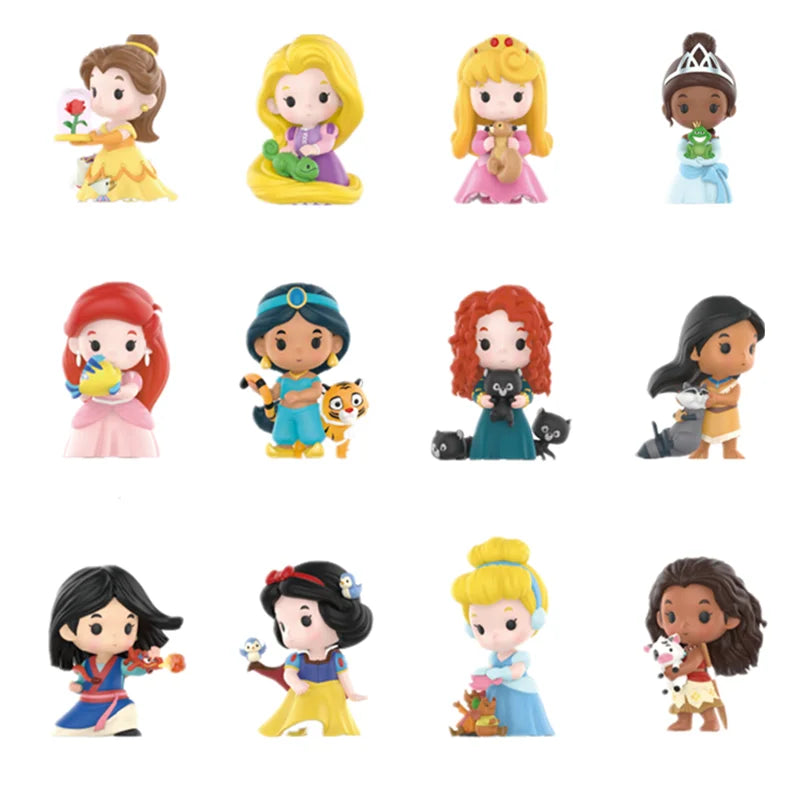 Blind Box Toys SkullPanda Pop Mart Princess With Partne Series Figures Action Figure Surpris Gift Confirm Box Gift
