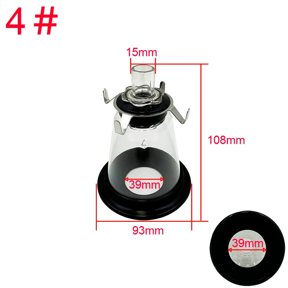 Enlarge animal surgical mask Pet Anesthesia Mask Dogs Cats Transparency Manual Resuscitator Veterinary Anesthesia Oxygen Mask