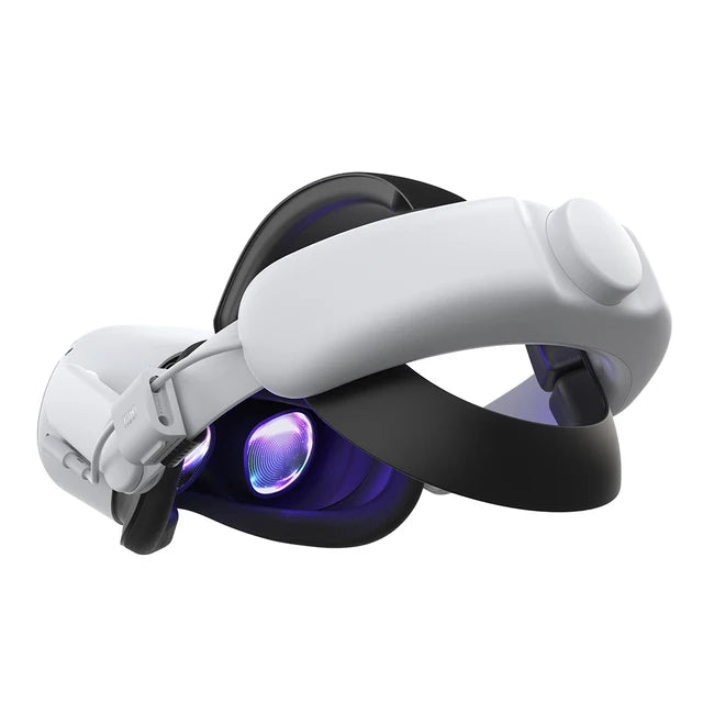 KIWI design 6400mAh Battery Head Strap For Oculus Quest 2 Accessories Power Lasting Superior Comfort Strap For Meta Quest 2 VR