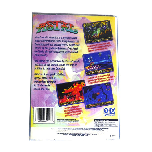 Saturn Copy Disc Game Kisuishou Densetsu Astal With Manual Unlock Console Game Retro Video Direct Reading Game