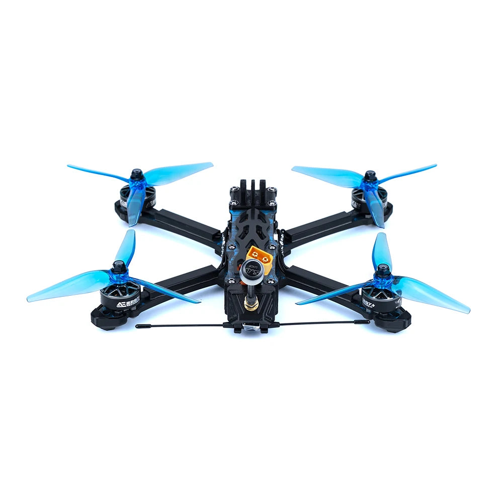 Axisflying Manta5 SE FPV Drone Kit Squashed-X Frame AE227-1960KV Motor with GPS for Cinematic Freestyle Long Range Drone