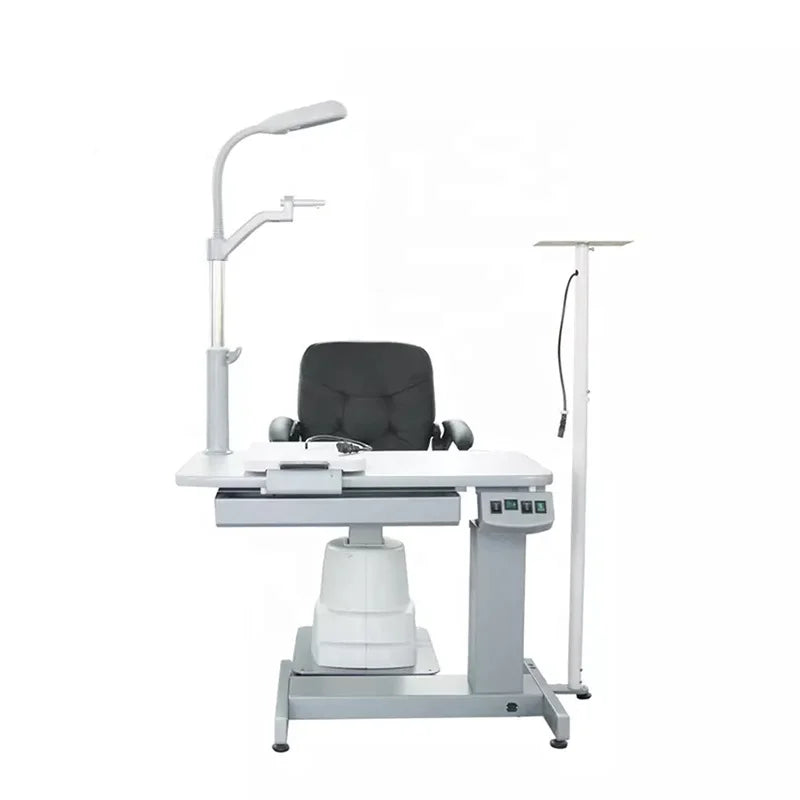 SJ Optics  Best Sale Customized Optometry Combination Table Ophthalmic Chair Unit C-180A+B Phoropter Ophthalmic Equipment