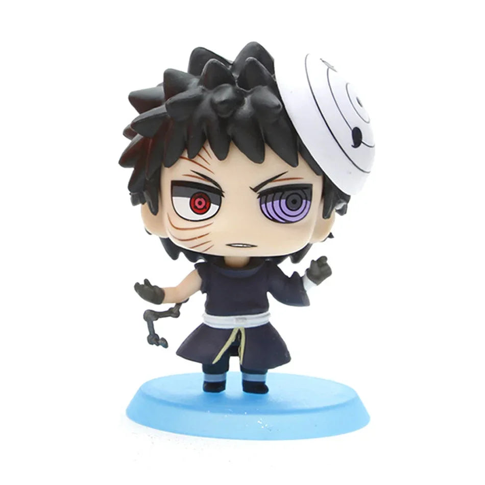 Anime Naruto Figure Toys Set Uzumaki Naruto Uchiha Sasuke Action Anime Model PVC Statue figurine Collectible Toy
