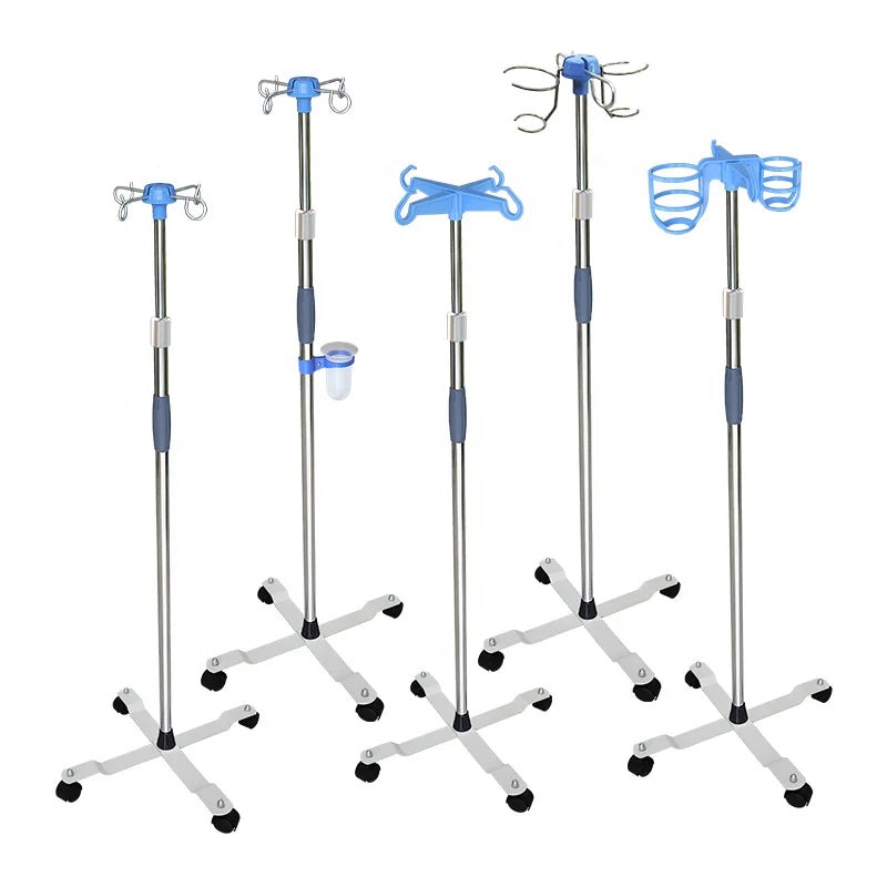 Factory Directly Supply Pump Stand And Inpatient Room Cost-effective IV Pole Medical Stand