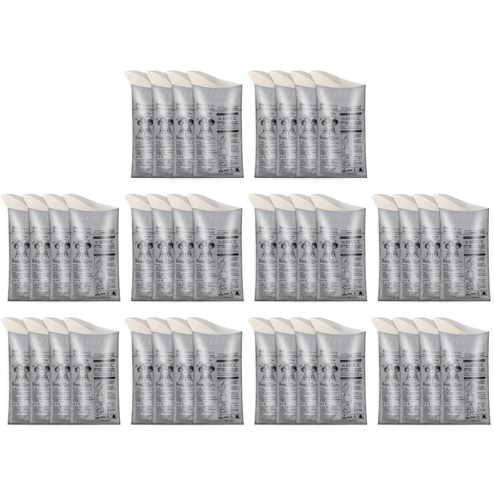 4-40pcs Outdoor Emergency Urine Bags 600ml Portable Urinal Bag for Female Baby Male Vomiting Bag Disposable Travel Mobile Toilet