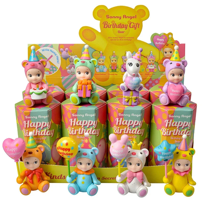 1/2Piece Sonny Angel Blind Box Birthday Gift Collection Anime Figure Toys for Adult Kids Model Doll Birthday Gifts