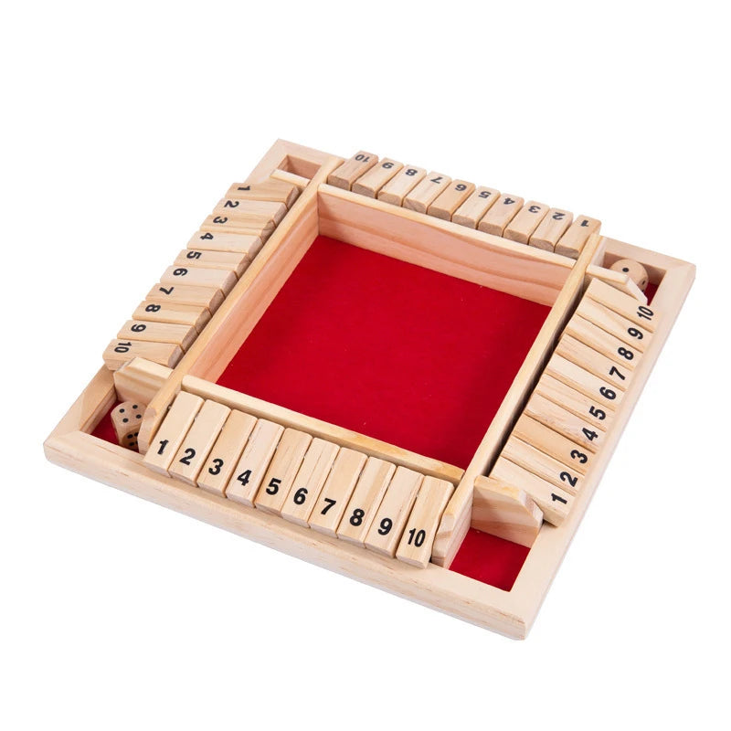 CPC CE Toys Four sided Flip Game Digital Game Toys Children's Parent Child Board Game Bar Party Leisure Game