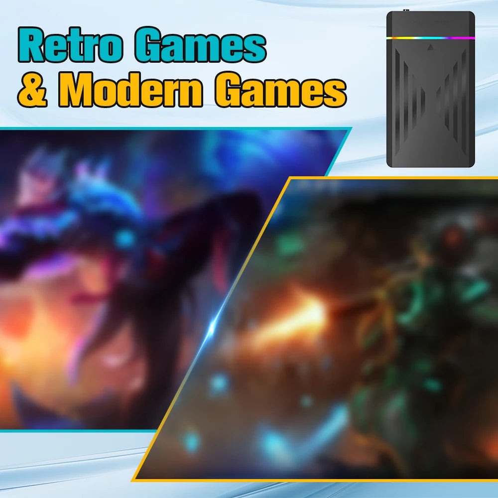 3TB Gaming Emulation Hard Drive With 17000 Retro/PC Games Launchbox Retrobat Playnite Gaming HDD For PS4/PS3/Switch/WIIU/N64/PS1