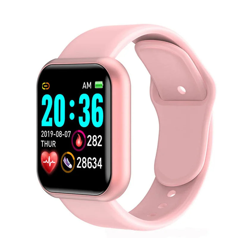 Y68 Smart Watch Men D20 Pro Smart Watch Heart Rate Monitor Blood Pressure Fitness bracelet Gift for IOS and Android Smartphones