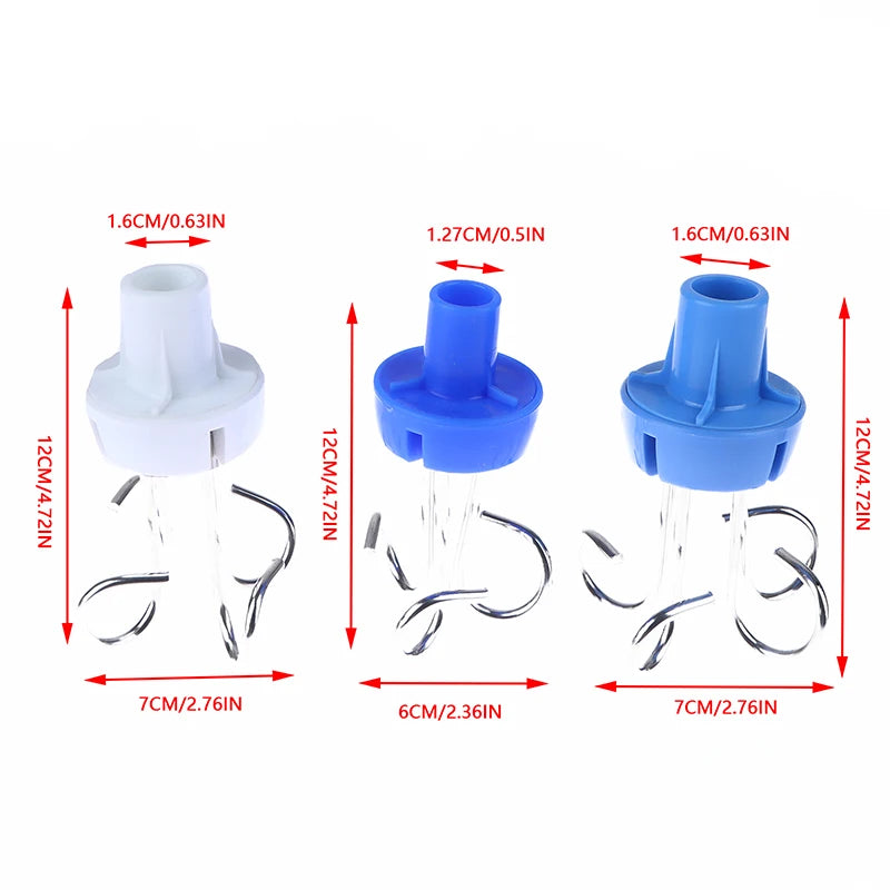 1Pc Hook Infusion Stand Clinic Iv Bag Rack Hanging Pole Hanger Drip Holder Vertical Display Bottle Medical Steel Inverted