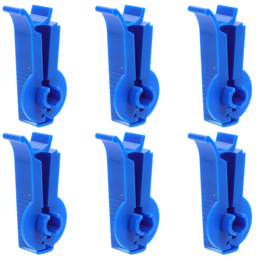 Peritoneal Dialysis Supplies Permeable Pipe Clamp Accessories Bathroom Blue Abs