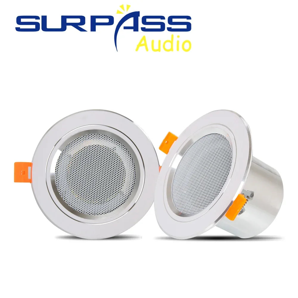 Smart Home Theater Bluetooth Wall Amplifier with Bathroom Ceiling Speakers Stereo Audio Background Music System Music Player