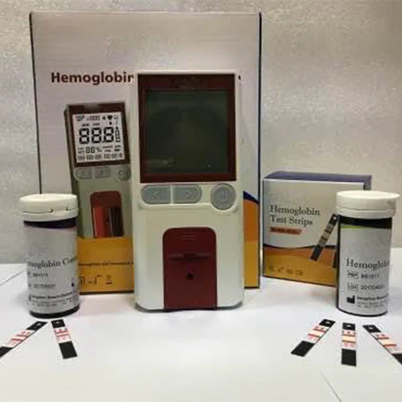 Portable Home And Medical Hemoglobin Test Meter For Testing Hemoglobin And Hematocrit In Whole Blood PLS-MY-B034A-B