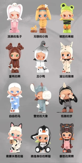 POP MART Zsiga We are So Cute Series Blind Box Toys Doll Cute Kawaii Anime Figure Desktop Ornaments Gift Collection Mystery Box